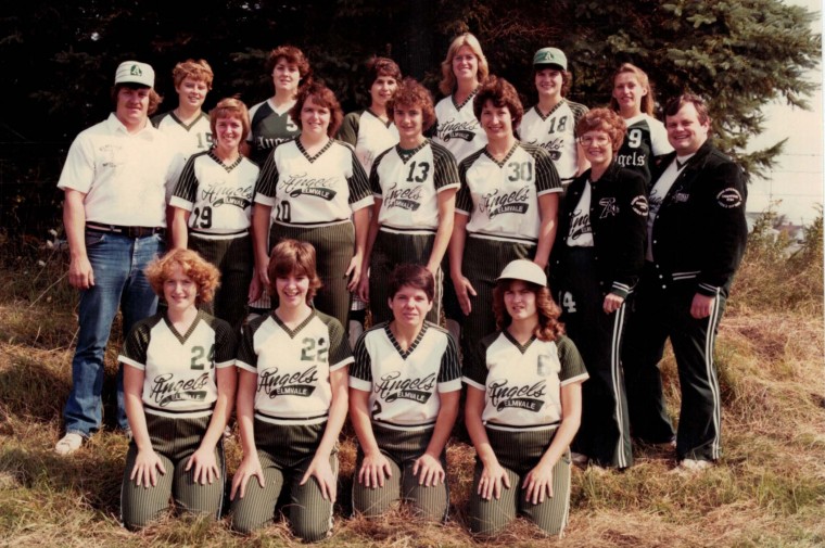Elmvale Angels Team Photo 1981