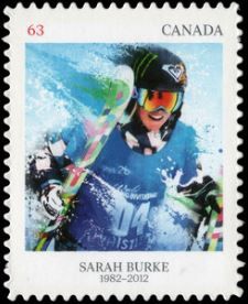 2021 Athlete Inductee Sarah Burke Canada Post Pays Tribute To Sarah