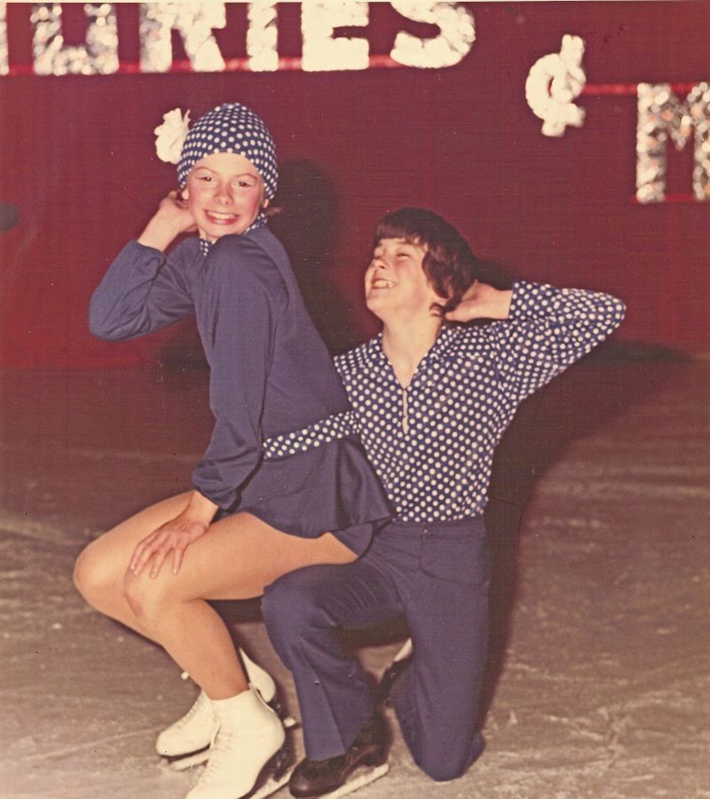 2014 Inductee Michelle Simpson Elmvale Figure Skating Carnival with Brian Orser 1975